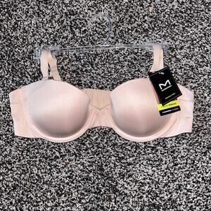 Maidenform Bra 34A Underwire Satin Padded Cup Adj 5-way Strap, NWT